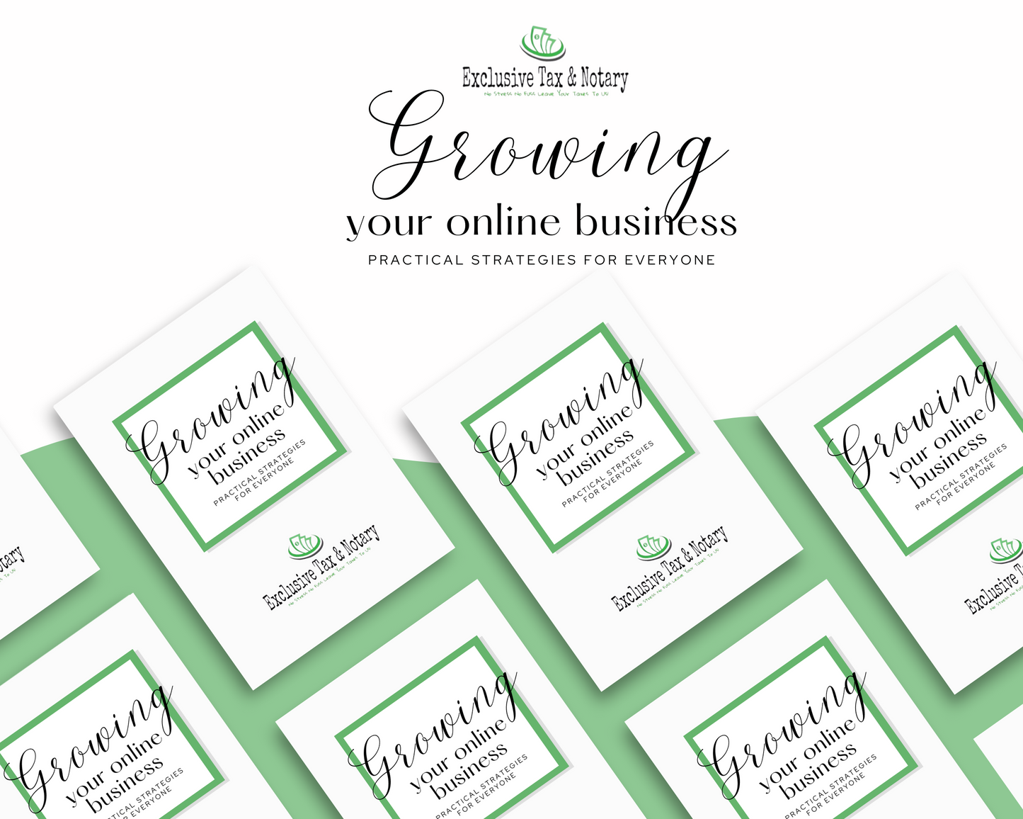 GROW YOUR BUSINESS – Fully Editable in Canva with MRR!