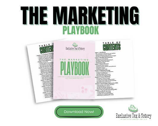 The Marketing Playbook